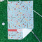 Nurse Waffle Weave Golf Towel - In Context