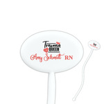 Nurse Oval Stir Sticks (Personalized)