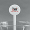 Nurse White Plastic 7" Stir Stick - Round - Main