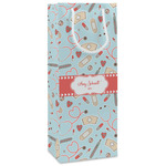 Nurse Wine Gift Bags - Matte (Personalized)