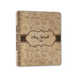 Nurse Wood 3-Ring Binder - 1" Half-Letter Size (Personalized)