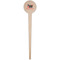 Nurse Wooden 4" Food Pick - Round - Single Pick