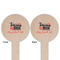 Nurse Wooden 6" Food Pick - Round - Double Sided - Front & Back