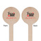 Nurse Wooden 7.5" Stir Stick - Round - Double Sided - Front & Back