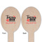 Nurse Wooden Food Pick - Oval - Double Sided - Front & Back