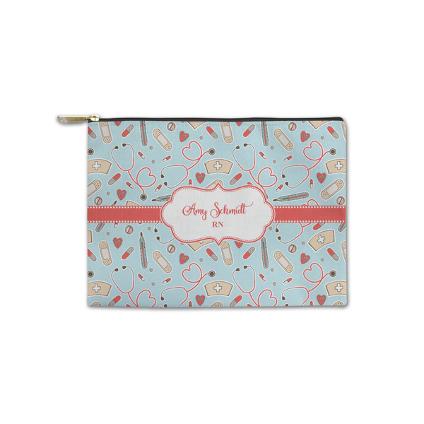 Custom Nurse Zipper Pouch - Small - 8.5"x6" (Personalized)