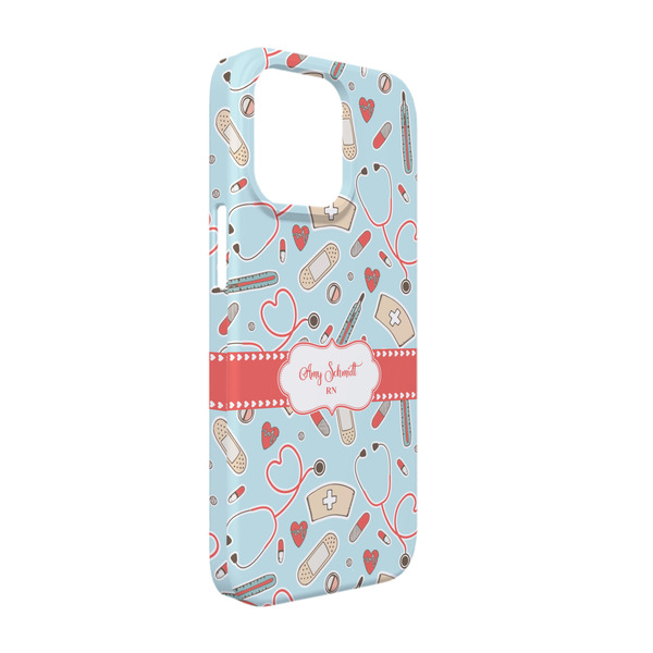 Custom Nurse iPhone Case - Plastic - iPhone 13 (Personalized)