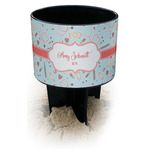 Nurse Black Beach Spiker Drink Holder (Personalized)