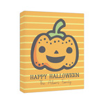 Halloween Pumpkin Canvas Print - 11x14 (Personalized)