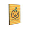 Halloween Pumpkin 11x14 Wood Print - Angle View