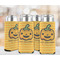 Halloween Pumpkin 12oz Tall Can Sleeve - Set of 4 - LIFESTYLE