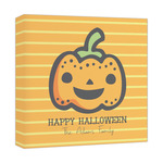 Halloween Pumpkin Canvas Print - 12x12 (Personalized)