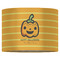 Halloween Pumpkin 16" Drum Lampshade - FRONT (Fabric)