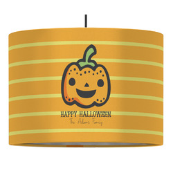 Halloween Pumpkin Drum Pendant Lamp (Personalized)