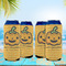 Halloween Pumpkin 16oz Can Sleeve - Set of 4 - LIFESTYLE