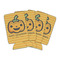 Halloween Pumpkin 16oz Can Sleeve - Set of 4 - MAIN