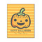 Halloween Pumpkin 16x20 Wood Print - Front View