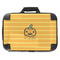 Halloween Pumpkin 18" Laptop Briefcase - FRONT