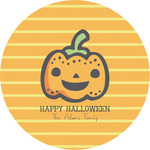 Halloween Pumpkin Multipurpose Round Labels - 2" (Personalized)