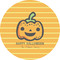 Halloween Pumpkin 2" Multipurpose Round Labels - Single Sticker