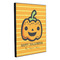 Halloween Pumpkin 20x24 Wood Print - Angle View