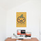 Halloween Pumpkin 20x30 - Matte Poster - On the Wall