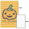 Halloween Pumpkin 24x36 - Matte Poster - Front & Back