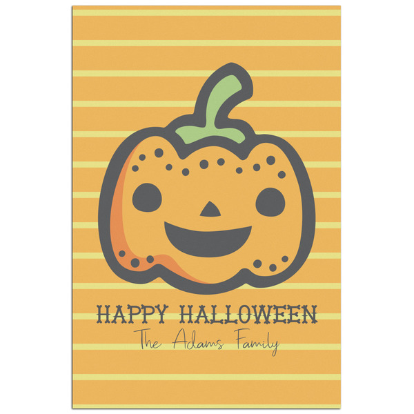 Custom Halloween Pumpkin Poster - Matte - 24x36 (Personalized)