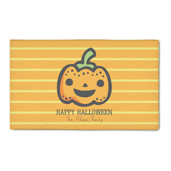 Halloween Pumpkin 3' x 5' Indoor Area Rug (Personalized)