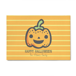 Halloween Pumpkin 4' x 6' Indoor Area Rug (Personalized)