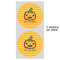 Halloween Pumpkin 5" Multipurpose Round Label - Sheet