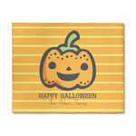 Halloween Pumpkin 8' x 10' Patio Rug (Personalized)