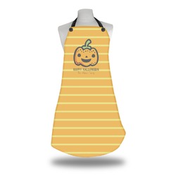 Halloween Pumpkin Apron w/ Name or Text