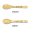 Halloween Pumpkin Bamboo Spoons - Double Sided - APPROVAL