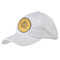 Halloween Pumpkin Baseball Cap - White (Personalized)