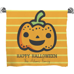 Halloween Pumpkin Bath Towel (Personalized)