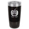 Halloween Pumpkin Black Polar Camel Tumbler - 20oz - Front