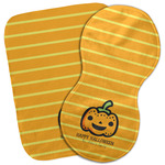 Halloween Pumpkin Burp Cloth (Personalized)