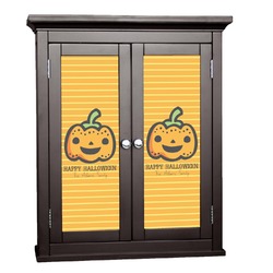 Halloween Pumpkin Cabinet Decal - Small (Personalized)