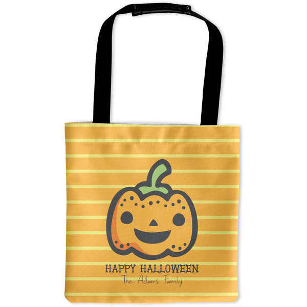 Custom Halloween Pumpkin Auto Back Seat Organizer Bag (Personalized)