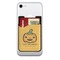 Halloween Pumpkin Cell Phone Credit Card Holder w/ Phone