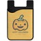 Halloween Pumpkin Cell Phone Credit Card Holder