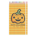 Halloween Pumpkin Colored Pencils (Personalized)