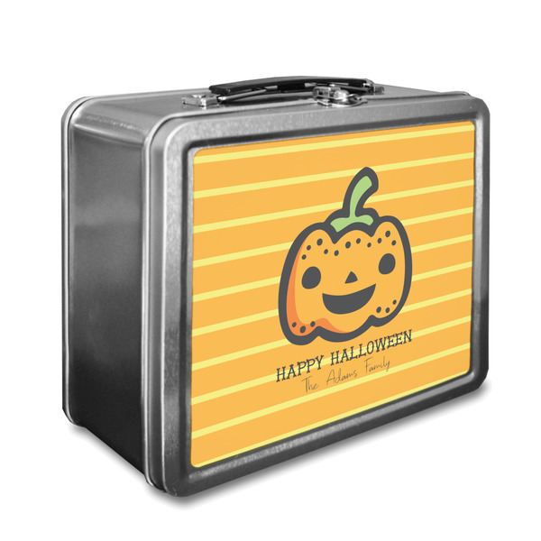 Custom Halloween Pumpkin Lunch Box (Personalized)