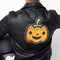 Halloween Pumpkin Custom Shape Iron On Patches - XXXL - APPROVAL