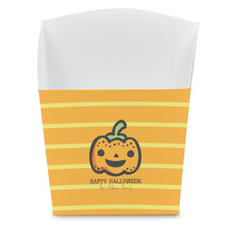 Halloween Pumpkin French Fry Favor Boxes (Personalized)