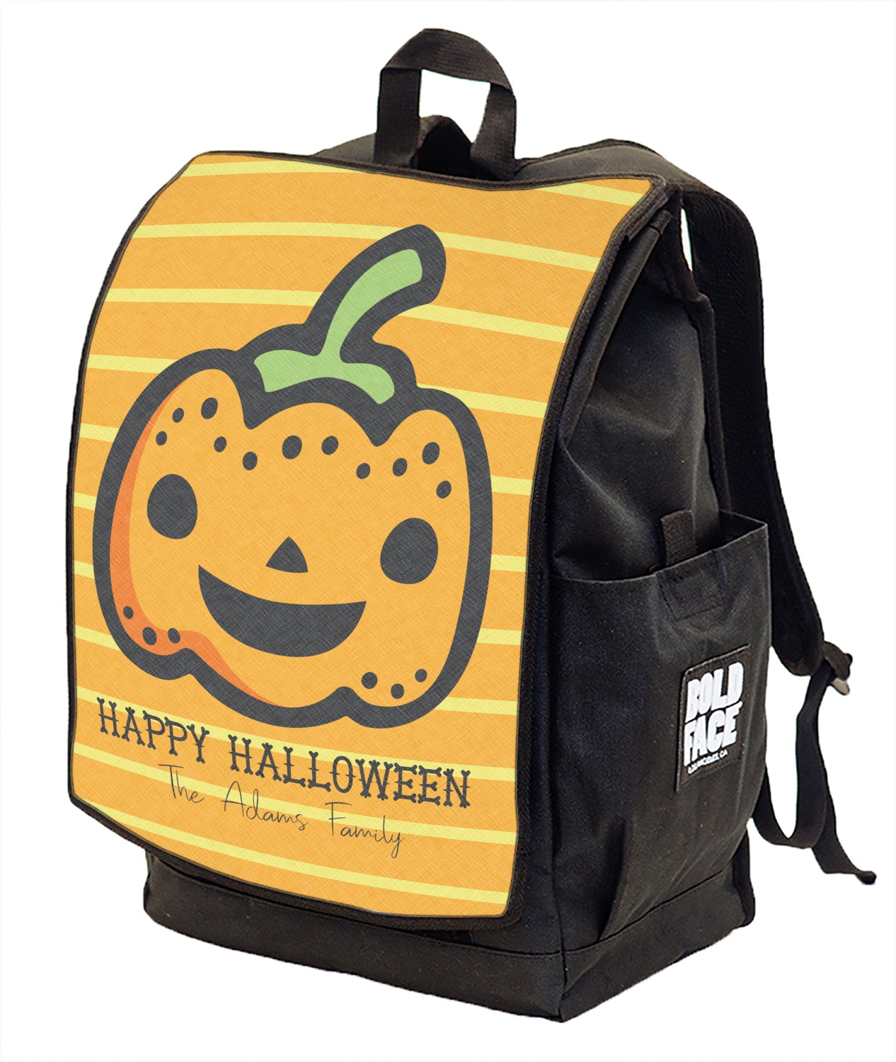 plush pumpkin backpack