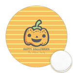 Halloween Pumpkin Printed Cookie Topper - 2.5" (Personalized)