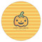 Halloween Pumpkin Icing Circle - XSmall - Single