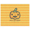 Halloween Pumpkin Indoor / Outdoor Rug - 6'x8' - Front Flat